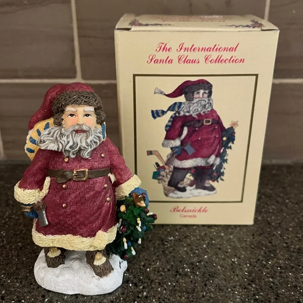 Vintage Belsnickle Canada figurine w/ box - Picture 1 of 6